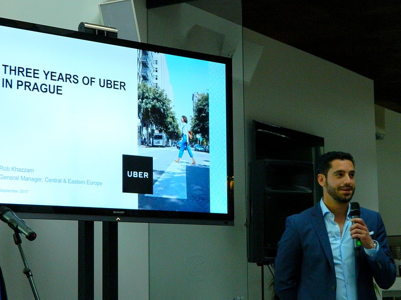 Uber: tři roky v Praze